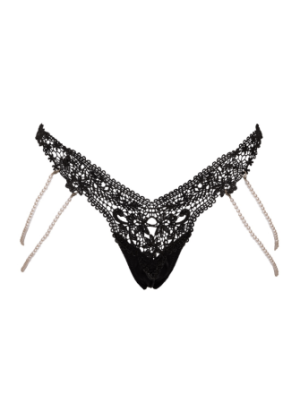 String dentelle & perles amovibles - Cottelli